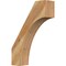Ekena Millwork 6"W x 20"D x 28"H Westlake Rough Sawn Knee Brace, Western Red Cedar BRC06X20X28WTL00RWR - alternate 1